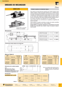 Unidades de mecanizado (PDF)