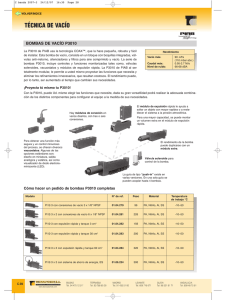 Bombas de vacÃ­o P3010 con tecnologÃ­a COAX (PDF)