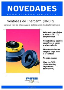 Ventosas de Therban (HNBR) (PDF)