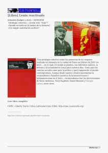[Libro] Lenin reactivado