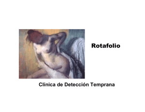ROTAFOLIO CLINICA DE DETECCION TEMPRANA