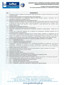 Requisitos, Norma Técnica DRPSA 004-2013.Sistemas de Disposición de Desechos Sólidos