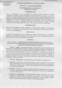 Acuerdo Ministerial SP-M-2232-2003