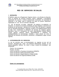Red servicios salud(sias)