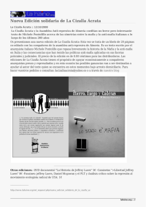 Nueva Edición solidaria de La Cizalla Ácrata