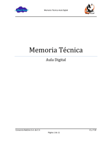 Memoria Tecnica Aula Digital v1 1
