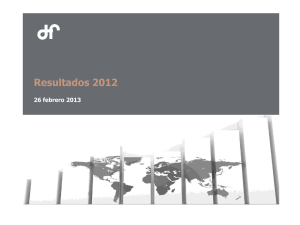 Resultados 2012 26 febrero 2013