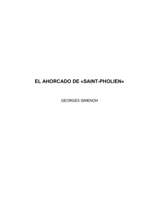 Georges Simenon - El ahorcado de Saint Pholien