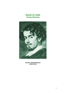 Gustavo Adolfo Bécquer - Desde mi Celda