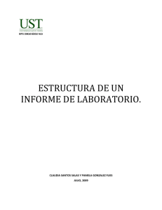 Estructura Informe Laboratorio: Guía para Estudiantes Universitarios
