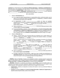 De interconexi n para fuente de energ a renovable o sistema de cogeneraci n en peque a escala