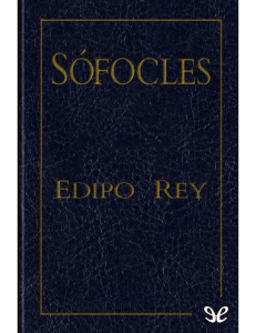 [Serie Edipo 01] Edipo Rey