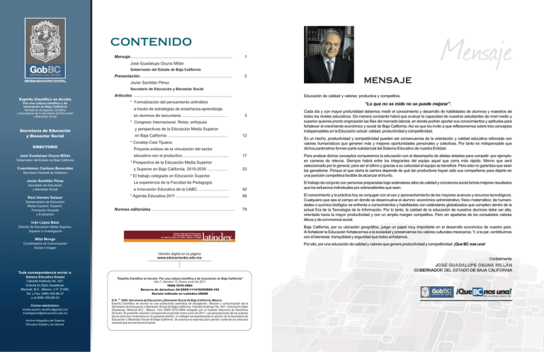 CONTENIDO
