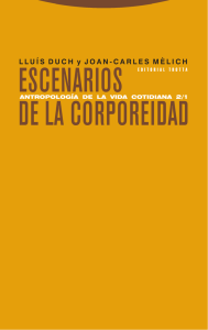 Escenarios de la Corporeidad: Antropolog&iacute;a de la Vida Cotidiana