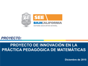 6.11 PRESENTACION Proyecto Academias de Matematicas dic2015 V2
