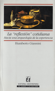 Giannini, H. La reflexion cotidiana