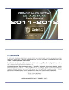 Ciclo Escolar 2011-2012