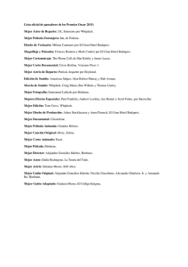 Consulte aquí la lista completa de los ganadores de los Oscar 2015