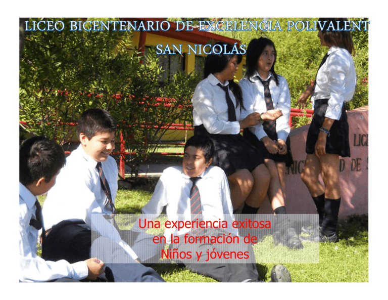 Víctor Reyes Director Liceo Bicentenario De Excelencia Polivalente San Nicolás Una Experiencia 4029