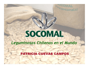 SOCOMAL: Leguminosas Chilenas en el Mundo