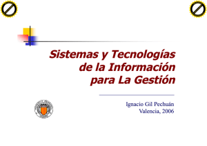 Sistemas y Tecnologías de la Información para La Gestión