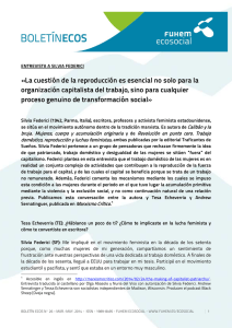 «La cuestión de la reproducción es esencial no solo para... organización capitalista del trabajo, sino para cualquier