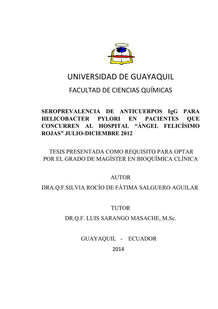 qué significa anticuerpos anti helicobacter pylori igg positivo