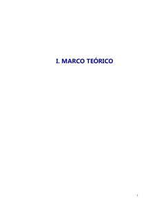 I. MARCO TEÓRICO  1