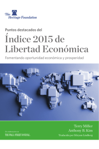 Índice de Libertad Económica 2015