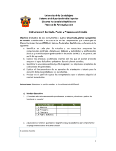   Universidad de Guadalajara Sistema de Educación Media Superior  Sistema Nacional de Bachillerato 