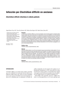 Infeccion por Clostridium difficile