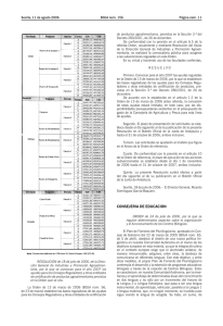 Orden marco sobre organización y funcionamiento