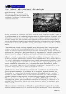 'Nuit Debout', el capitalismo y la ideología