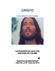 Cristología Misioneros Catequesis.