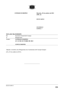 Puede leer aquí las conclusiones del Consejo Europeo de 24 y 25 de octubre