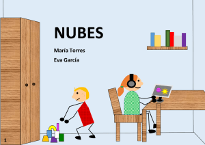 NUBES María Torres Eva García 1