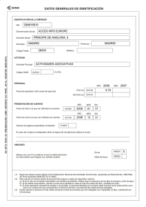Account Balance Sheet 2007-8 (Spanish)