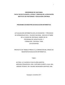 Actualización de los docentes y procesos de Aprendizajes en el Colegio Nacional Seis de Octubre de la Ciudad de Ventanas.pdf
