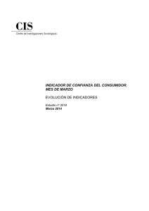 indicador de confianza del consumidor