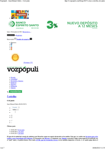 Vozpópuli - Juan Manuel Zafra - 6 de junio