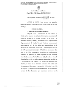 Apelación-Manlio Martin-Romero Niklison Maria Alejandra sobre su denuncia acumulados - Meneses Aldolfo Francisco