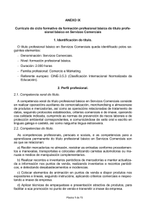 Anexo IX: currículo do ciclo formativo de formación profesional básica do título profesional básico en Servizos Comerciais.