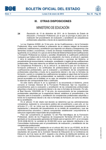 BOLETÍN OFICIAL DEL ESTADO MINISTERIO DE EDUCACIÓN III.  OTRAS DISPOSICIONES 34
