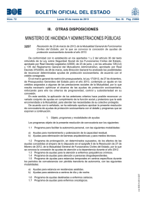 BOLETÍN OFICIAL DEL ESTADO MINISTERIO DE HACIENDA Y ADMINISTRACIONES PÚBLICAS 3257