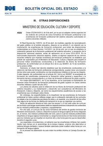 BOLETÍN OFICIAL DEL ESTADO MINISTERIO DE EDUCACIÓN, CULTURA Y DEPORTE 4026