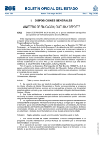 BOLETÍN OFICIAL DEL ESTADO MINISTERIO DE EDUCACIÓN, CULTURA Y DEPORTE 4762