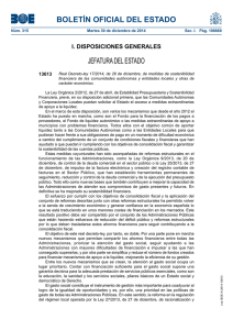 BOLETÍN OFICIAL DEL ESTADO JEFATURA DEL ESTADO I. DISPOSICIONES GENERALES 13613