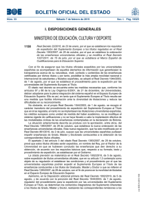 BOLETÍN OFICIAL DEL ESTADO MINISTERIO DE EDUCACIÓN, CULTURA Y DEPORTE 1158