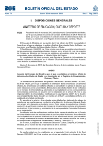 BOLETÍN OFICIAL DEL ESTADO MINISTERIO DE EDUCACIÓN, CULTURA Y DEPORTE 4128