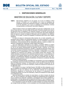 BOLETÍN OFICIAL DEL ESTADO MINISTERIO DE EDUCACIÓN, CULTURA Y DEPORTE 10473